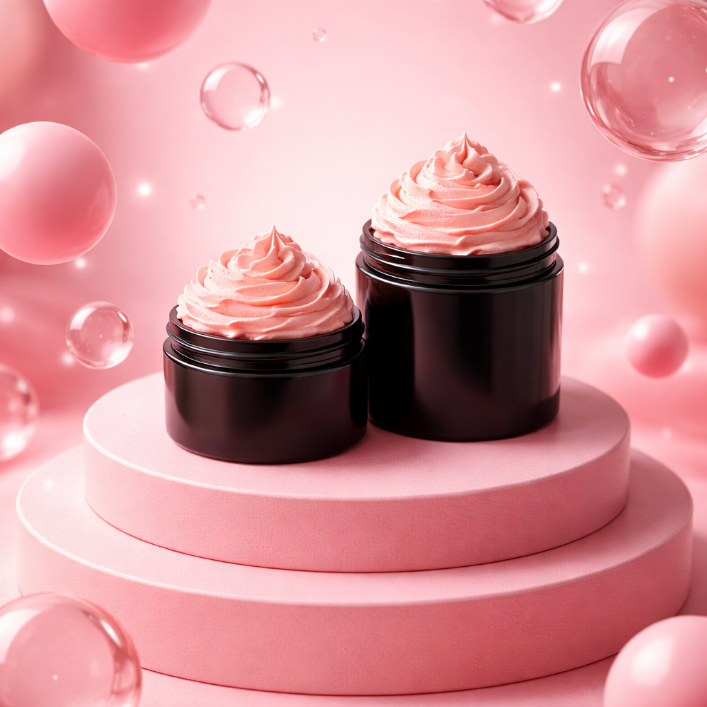Strawberry body butter