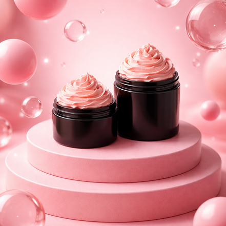 Strawberry body butter